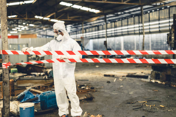 Professional Biohazard technician working in Virginia, VA